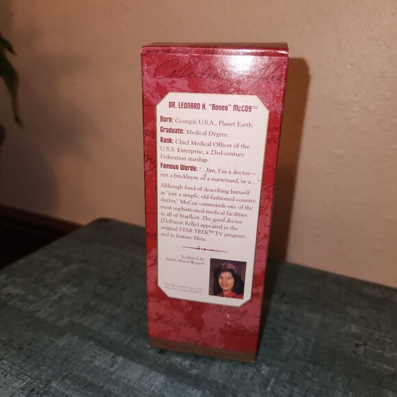 Star Trek Hallmark Keepsake Ornament Dr. Leonard McCoy 1996 Collectible - Picture 2 of 4